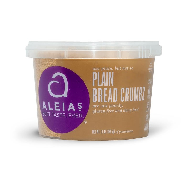 ALEIAS BEST. TASTE. EVER. Aleias Gluten Free Plain Bread Crumbs  13oz 1 Pack  Breading for Chicken Meatloaf  More  NonGMO Dairy Free Low Sodium Kosher - Image 3