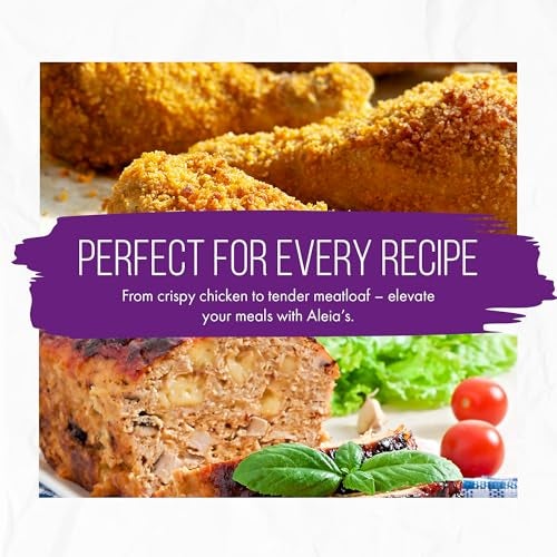 ALEIAS BEST. TASTE. EVER. Aleias Gluten Free Plain Bread Crumbs  13oz 1 Pack  Breading for Chicken Meatloaf  More  NonGMO Dairy Free Low Sodium Kosher - Image 5
