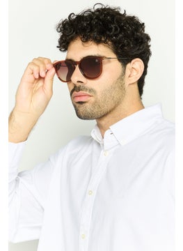 Timberland Men TB9291 Round Sunglasses, Brown  - Image 2