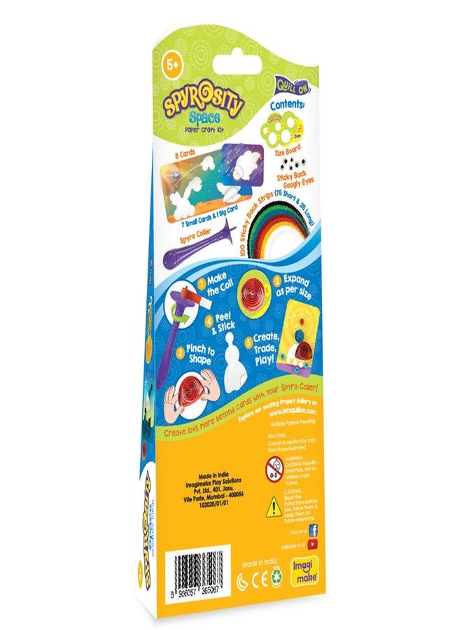 Quill On Spyrosity Space – Ocean Theme Pack for Fun Quilling Activity - Quick & Easy Arts & Crafts Kit – Creative Toy for Boys & Girls Age 5 & Above - Image 5