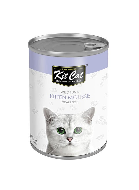 Wild Tuna Kitten Mousse Canned Cat Food 400g