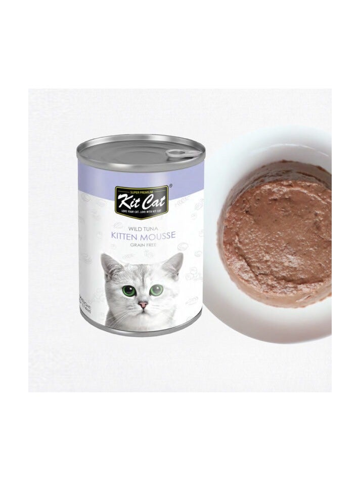 كيت كات طعام القطط المعلب بنكهة التونة البرية 400 جرام - Image 2