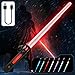 ANNDOFY Light Up Saber for Kids Dual Light Sword RGB 7 Colors Changeable with 3 Modes FX Sound Expandable Light Swords Set for Galaxy War Fighter Warriors Dress Up Parties Gifts for Childrens Day - Image 4