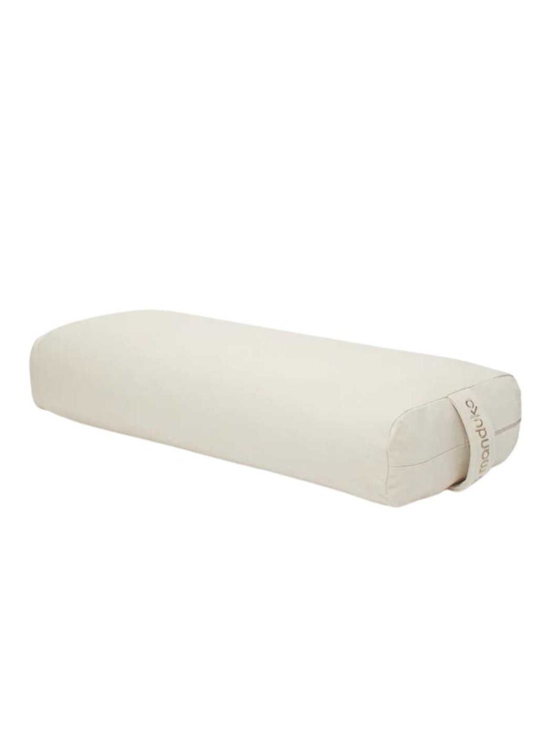 Manduka ENLIGHT RECTANGULAR BOLSTER SAND STANDARD  - Image 1