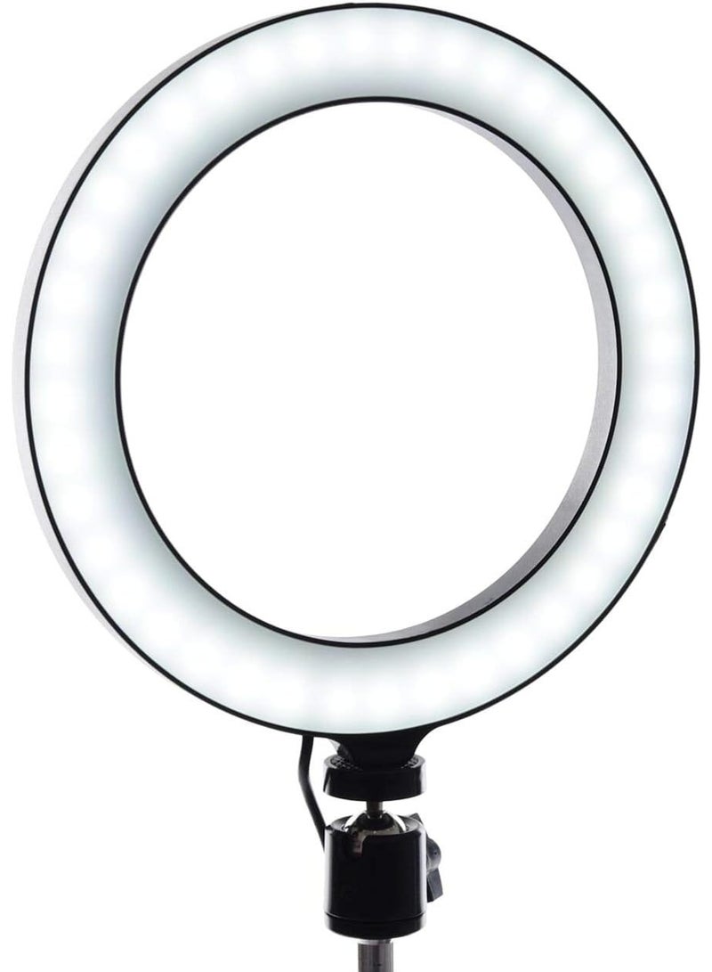 20cm Ring Light with 360° Rotation for Live Streaming and Professional Photography, Includes 2.1m Tripod Stand  - Image 2