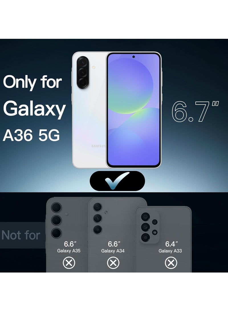 DUSALA Samsung Galaxy A36 Case Magnetic Back Stand Cover Car Mount Holder Kickstand Case For Galaxy A36 with Wrist Strap Case for Samsung Galaxy A36 5G 6.6-inch - Image 2