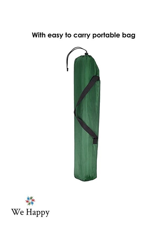 وي هابي مجموعة من 4 كراسي للتخييم على الشاطئ قابلة للطي في الهواء الطلق مع حامل أكواب بألوان متنوعة - Image 4