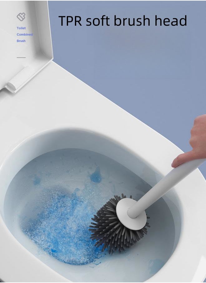 Toilet brush with holder - portable and easy to store, suitable for home and office use - pzsku/Z17A130CE016FA00AAF1CZ/45/_/1700736381/db1aabcc-a41b-4ef5-950e-5e0de463b1f3