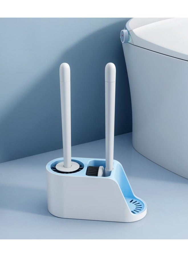 Toilet brush with holder - portable and easy to store, suitable for home and office use - pzsku/Z17A130CE016FA00AAF1CZ/45/_/1700736384/03da875e-1000-4d46-8de2-a1ebb41cfc77