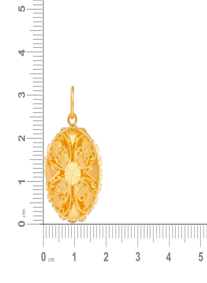 Malabar Gold and Diamonds 22k 916 Purity Malabar Gold Pendant PD5839609Y  - Image 5