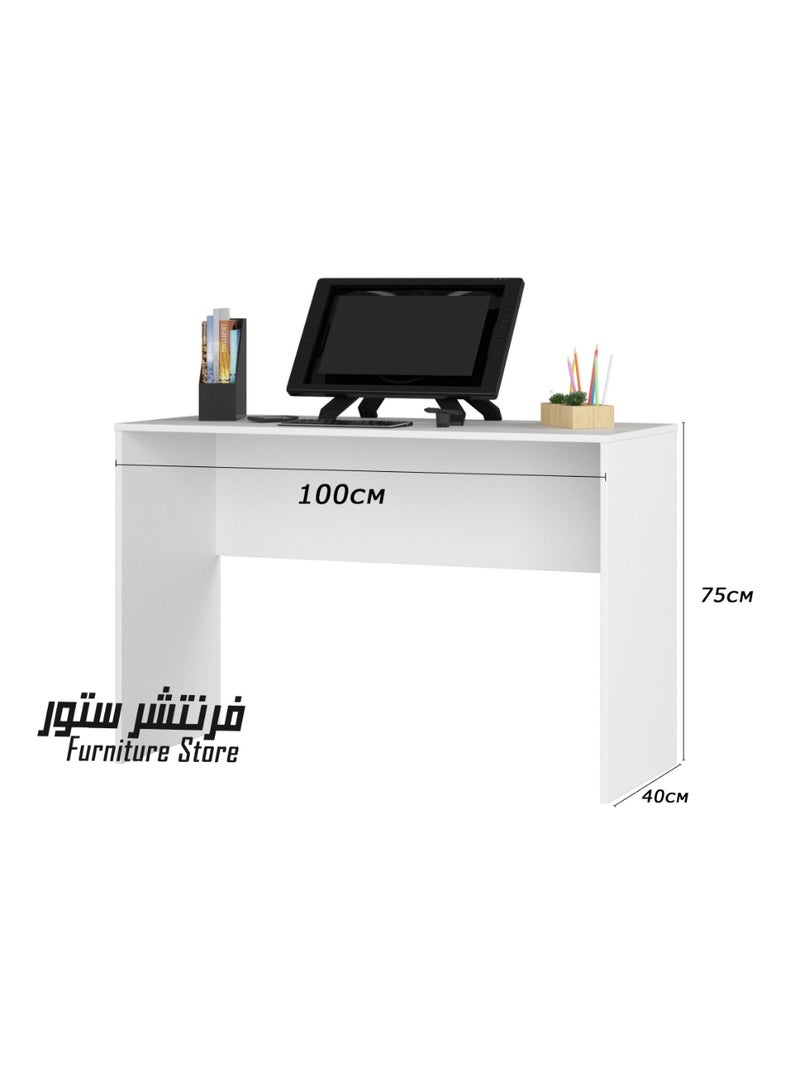 Furniture Store Modern desk, height 75 cm - width 100 cm - depth 40 cm, from Furniture Store. - Image 3