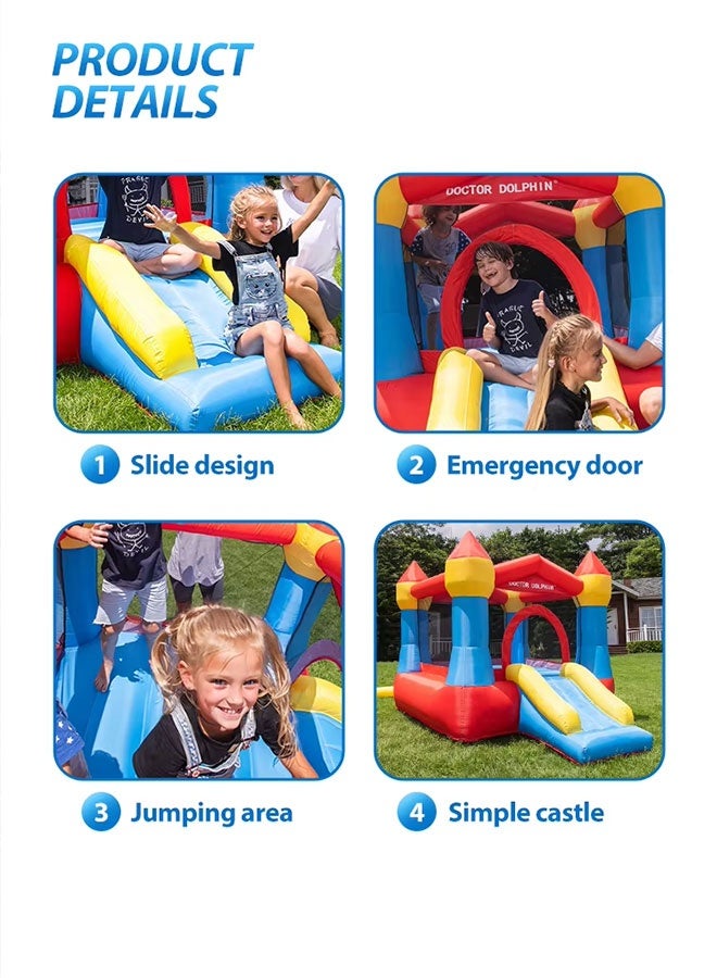 JSAITOYS IFB23023 Mini Children Play Center Inflatable House Bouncy House Bounce Castle - Image 4