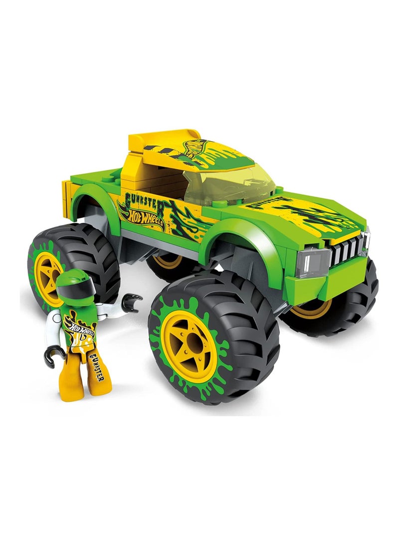 هوت ويلز العجلات الساخنة Gunkster Monster Truck HDJ94 - Image 1