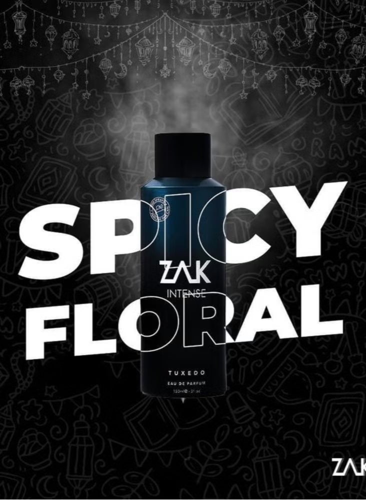 Zak Intense Tuxedo Eau De Parfum For Men150Ml - Image 3