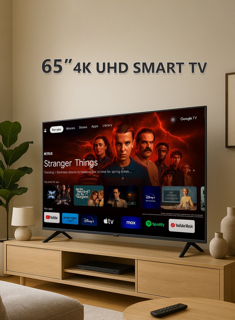 Arrow Smart Screen - 65 Inches - DLED - 4K UHD - Frameless - RO-65LCS120 - Image 4