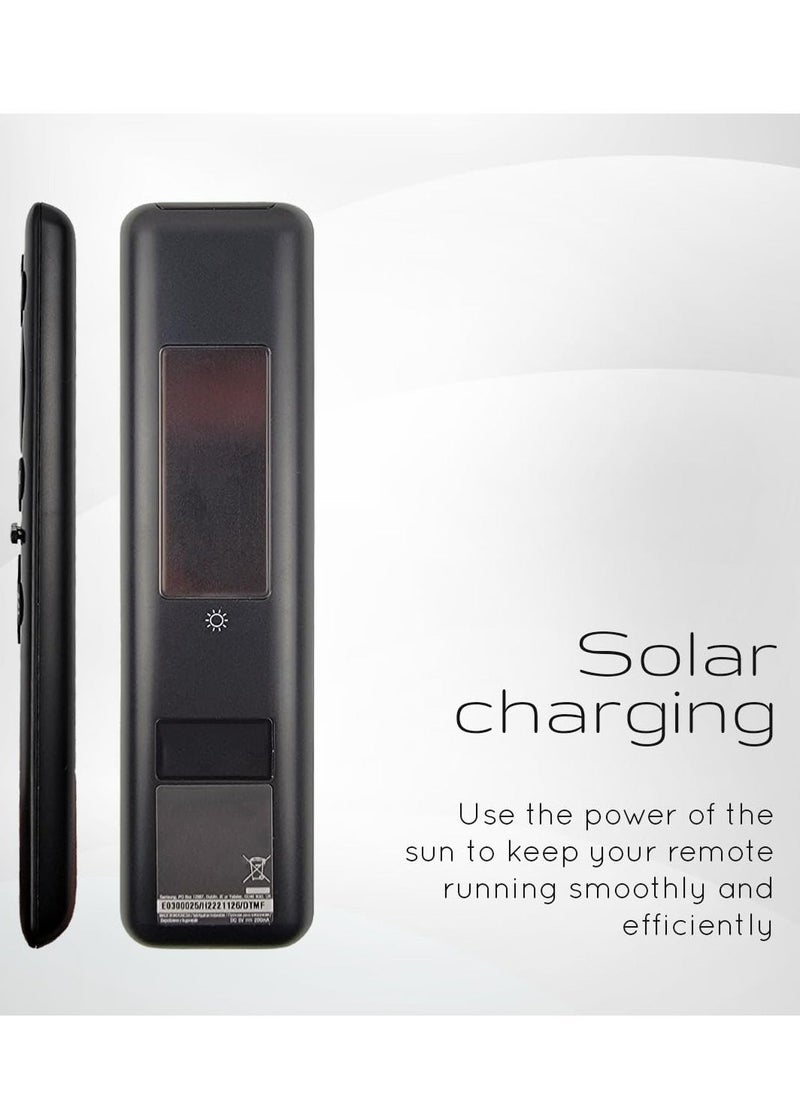 NEW Solar Voice Remote Control for Samsung Smart TVs – Eco-Friendly, Hands-Free Voice Navigation - Image 1