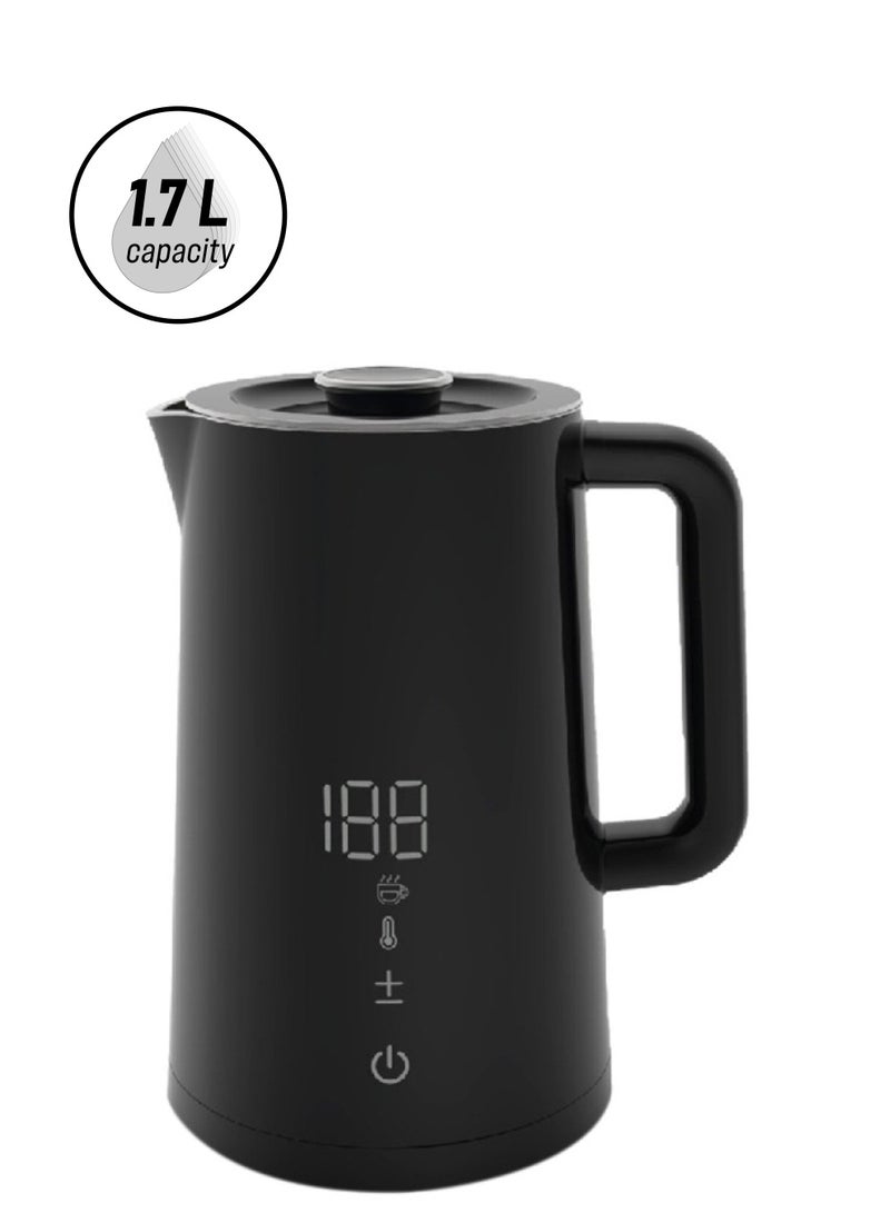 homix 2200W Elegant Design Touch Electric Kettle Black 1.7 L D2217E - Image 1