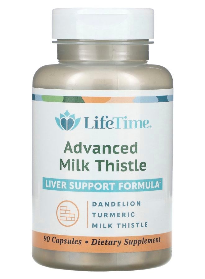LifeTime Vitamins Advanced Milk Thistle 90 Capsules - Image 1