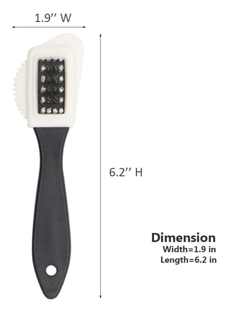 Generic Suede and Nubuck Leather 4 Way Cleaner Brush for Shoes and Boots  - Image 2