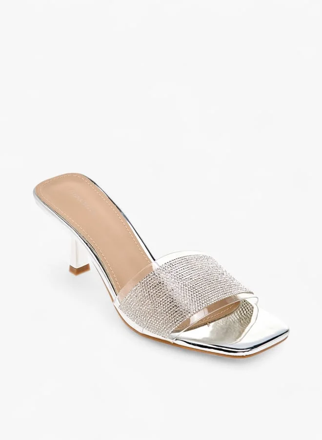 فلورا بيلا من شو إكسبرس صنادل نسائية مزينة بكعب عريض