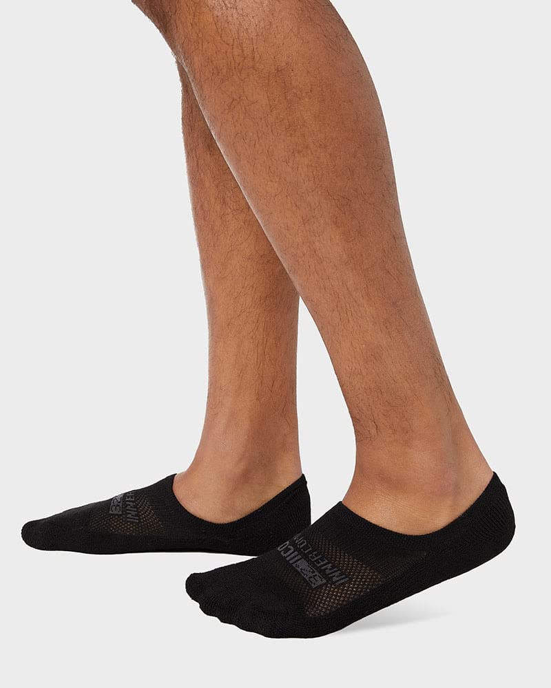 32 Degrees 32 DEGREEES Men's 6 Pack Comfort No Show Socks | Anti-Odor | Cushioned Heel | Arch Support | Active | Casual | Work, Black, Medium - Image 5