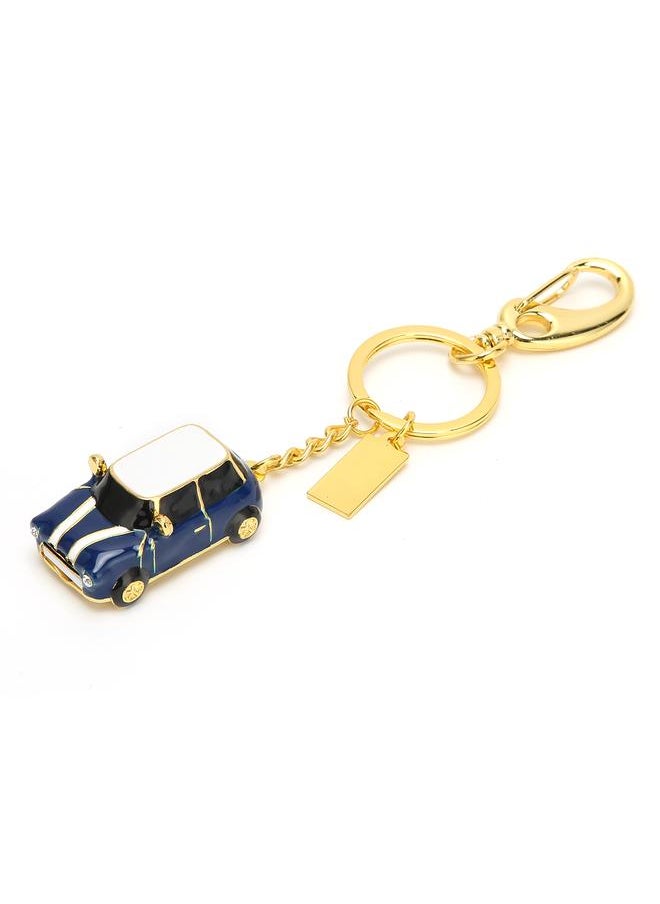Thoraya Car dark blue USB2.0U disk 4GB-128GB Creative cute cartoon metal U disk car gift car USB 128GB  - Image 1