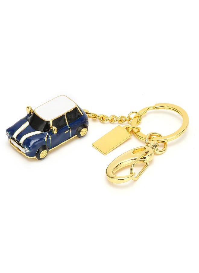 Thoraya Car dark blue USB2.0U disk 4GB-128GB Creative cute cartoon metal U disk car gift car USB 128GB  - Image 2