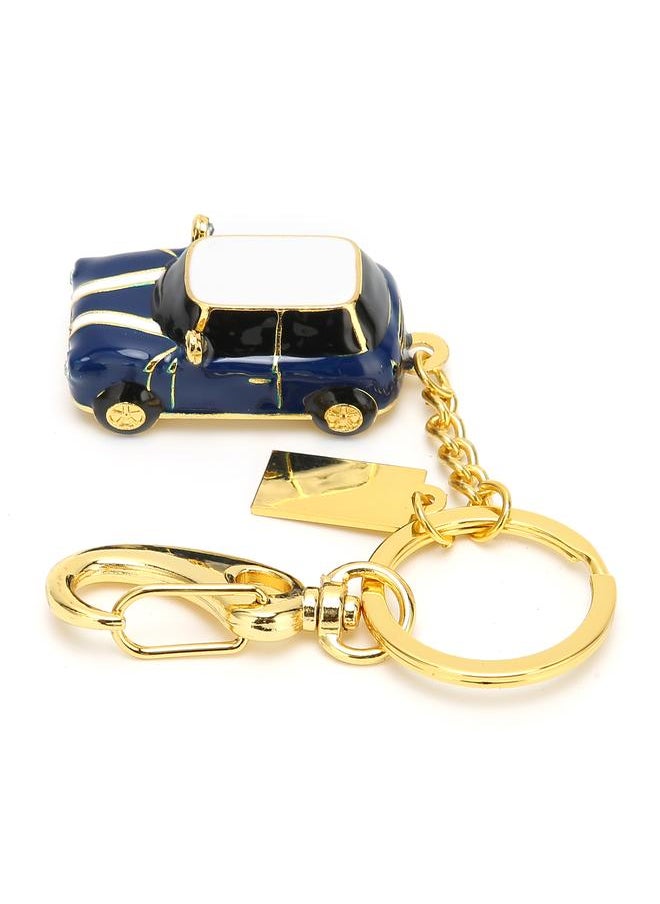 Thoraya Car dark blue USB2.0U disk 4GB-128GB Creative cute cartoon metal U disk car gift car USB 128GB  - Image 5