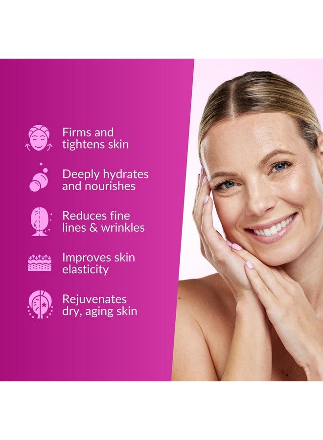 ناسولا كريم نازولا لشد البشرة بالكركديه والعسل، كريم لشد الرقبة، كريم لشد البشرة، لوشن لشد البشرة للوجه والجسم، مرطب للوجه مضاد للتجاعيد مع الكولاجين، 55 مل/1.85 أونصة - Image 2