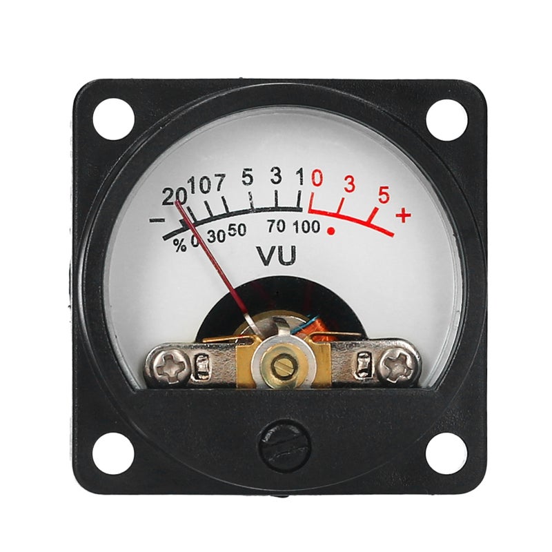 VU Meter 2 Pcs Panel VU Meters Warm Back Light Analog DB Sound Level Indicator Recording & Audio Level Amp with Driver Board - Image 2
