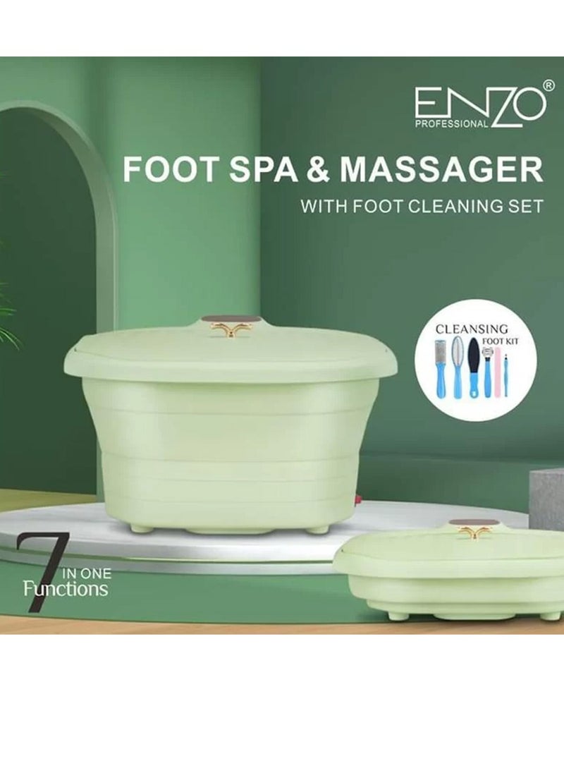 Professional massage basin for foot treatment and massage, You can adjust the massage function in 3 modes EN-1002