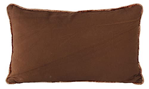Dekor World 2 Piece Regular Cotton Velvet Collection Pillow Cover (Dusty Brown, 12x20 inches or 30x50 cm)-for Living Room and Bedroom - Image 4