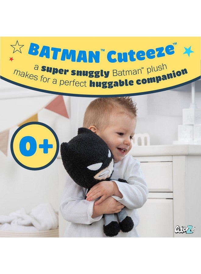 KIDS PREFERRED WB DC Batman Cuteeze Extra Soft Plush Stuffed Superhero Toy for Baby and Toddler Boys and Girls - 12 Inch Size - Image 2