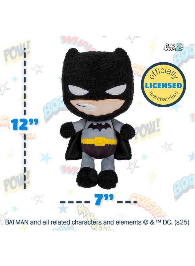 KIDS PREFERRED WB DC Batman Cuteeze Extra Soft Plush Stuffed Superhero Toy for Baby and Toddler Boys and Girls - 12 Inch Size - Image 5