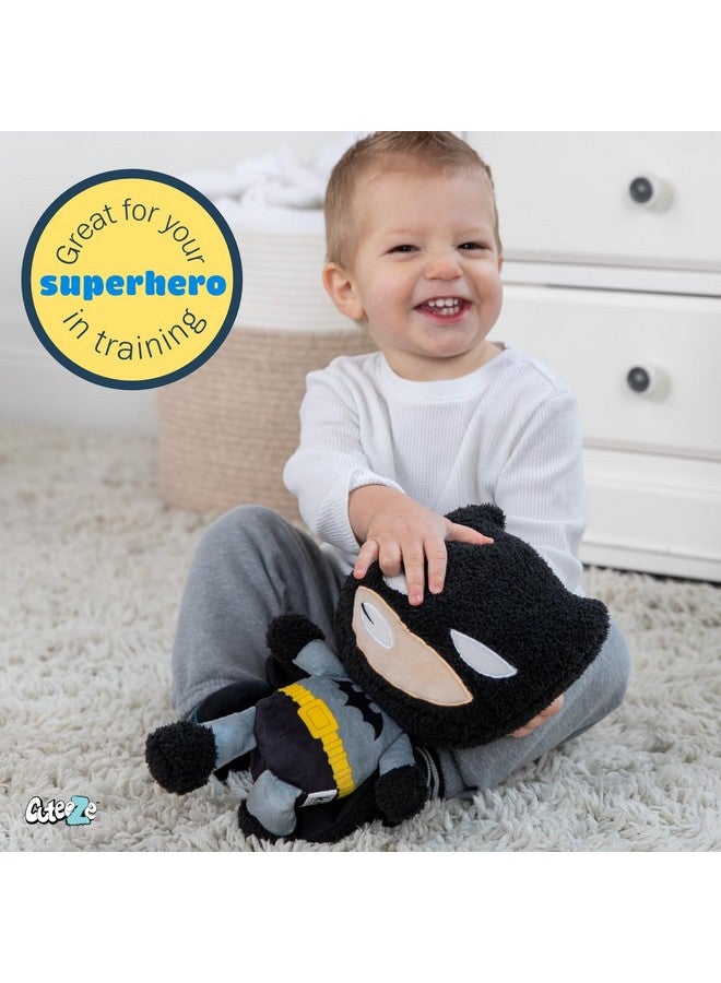 KIDS PREFERRED WB DC Batman Cuteeze Extra Soft Plush Stuffed Superhero Toy for Baby and Toddler Boys and Girls - 12 Inch Size - Image 4