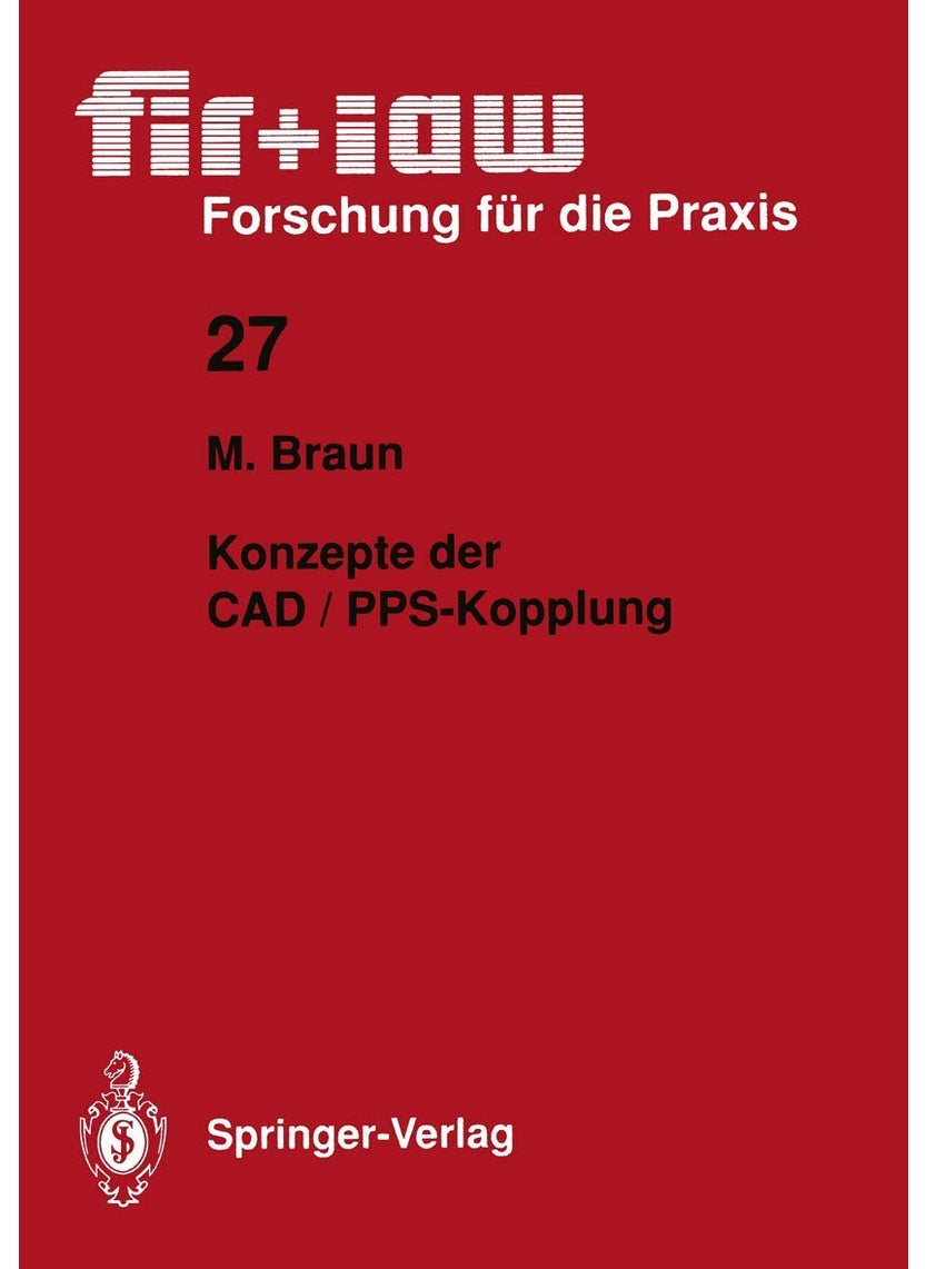 Konzepte der CAD / PPS-Kopplung 
