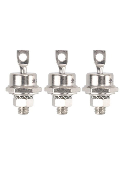 3Pcs 40HFR120 Diode Module 40A Iron Replacement Spiral Rectifier Diode Diesel Generator Parts Negative Pole