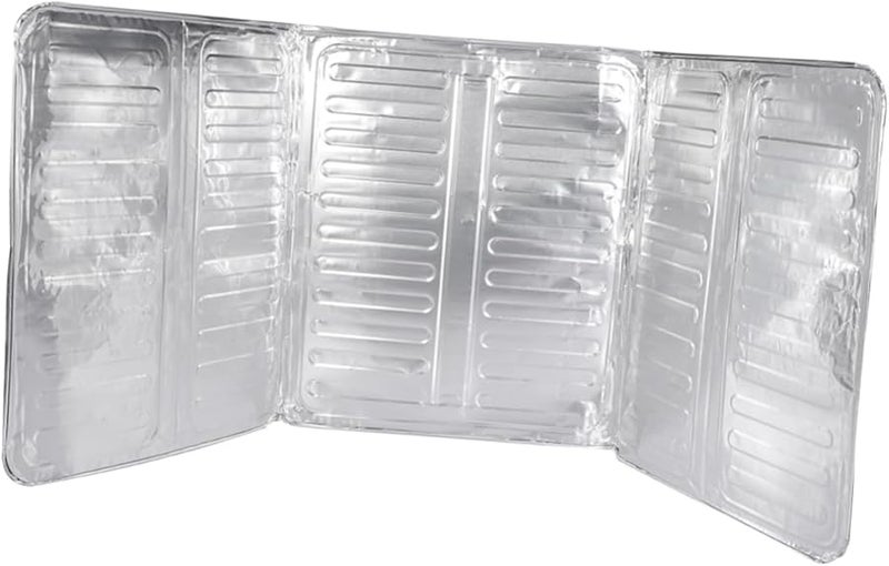 Aluminum Foil Splatter Guard Panel For Gas Stove Non Stick Easy Clean Heat Insulation - Image 2