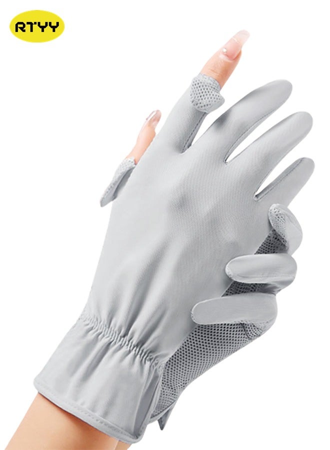 RTYY قفازات نسائية، قفازات قيادة، قفازات حماية من أشعة الشمس الصيفية غير قابلة للانزلاق - Image 1