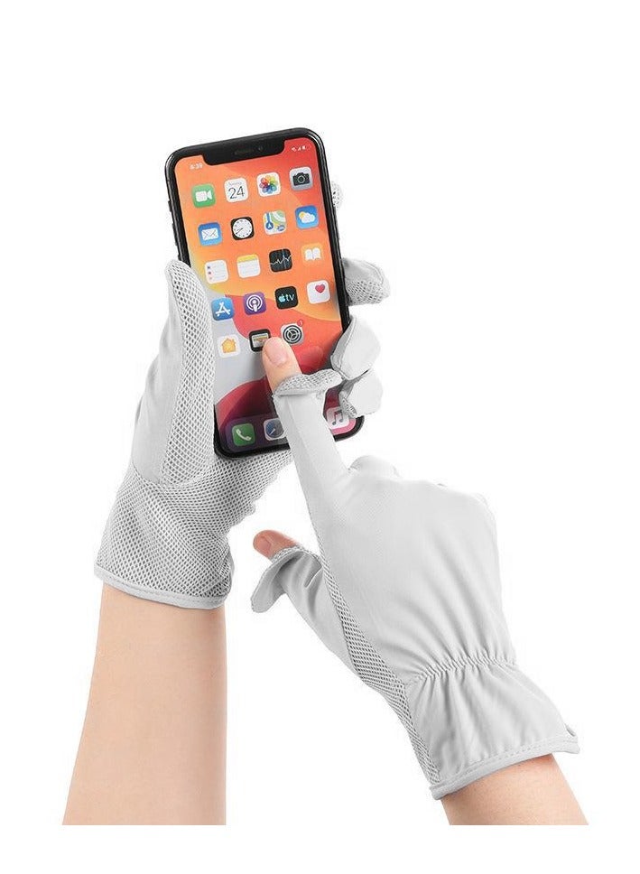 RTYY قفازات نسائية، قفازات قيادة، قفازات حماية من أشعة الشمس الصيفية غير قابلة للانزلاق - Image 2