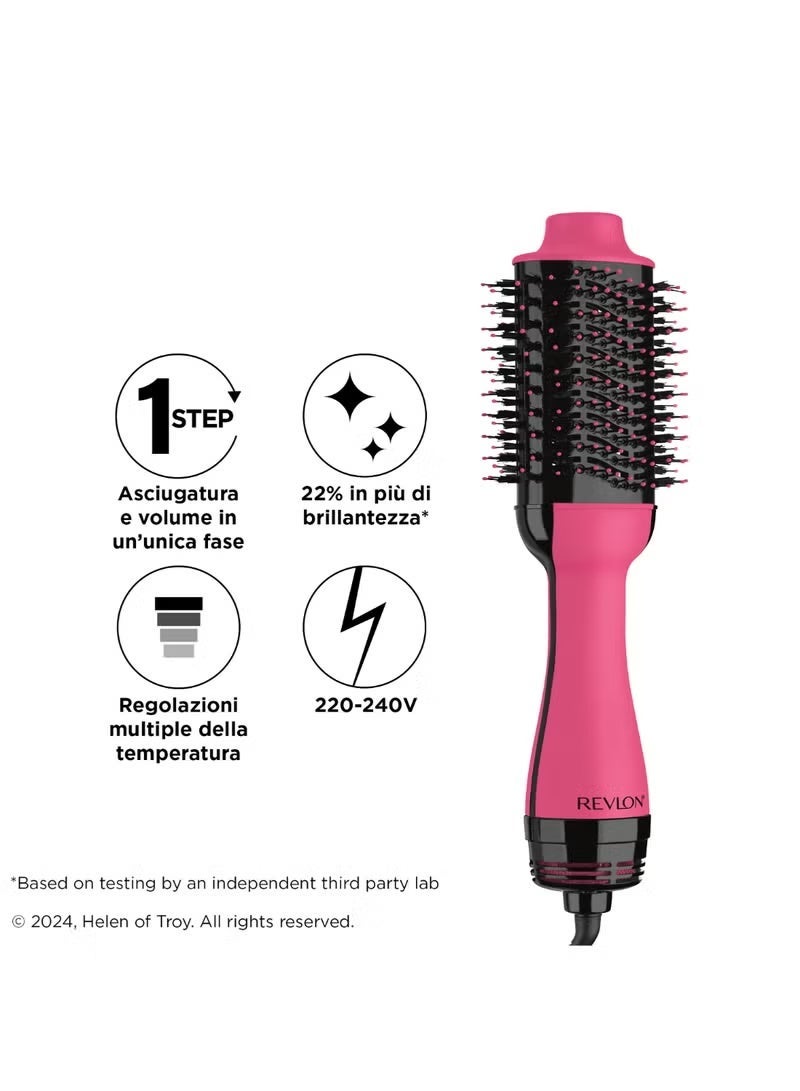 Revlon One Step Hair Dryer And Volumizer, 1100 Watts, Oval Brush Design, 2 heat setting plus cool setting - RVDR5222 - Image 2
