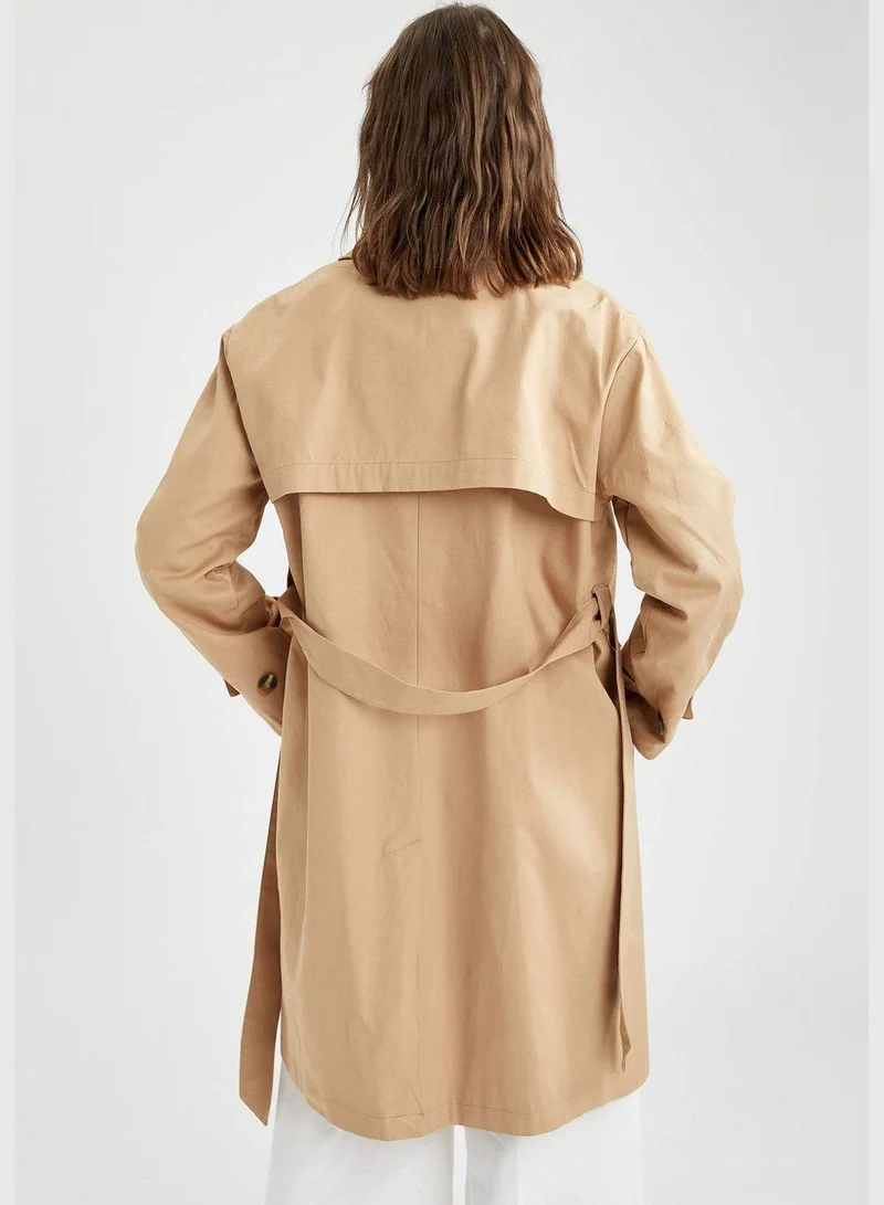 ديفاكتو Woman Regular Fit Trenchcoat