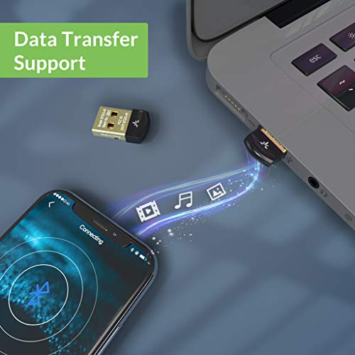Avantree DG45 USB Bluetooth Adapter Dongle for PC, Computer, Desktop & Laptop, Compatible with Windows 11/10/8.1/8 Only - Connects Bluetooth Headphones, Speakers, Keyboards, Mice & Printers (Not 2.4G) - Image 5
