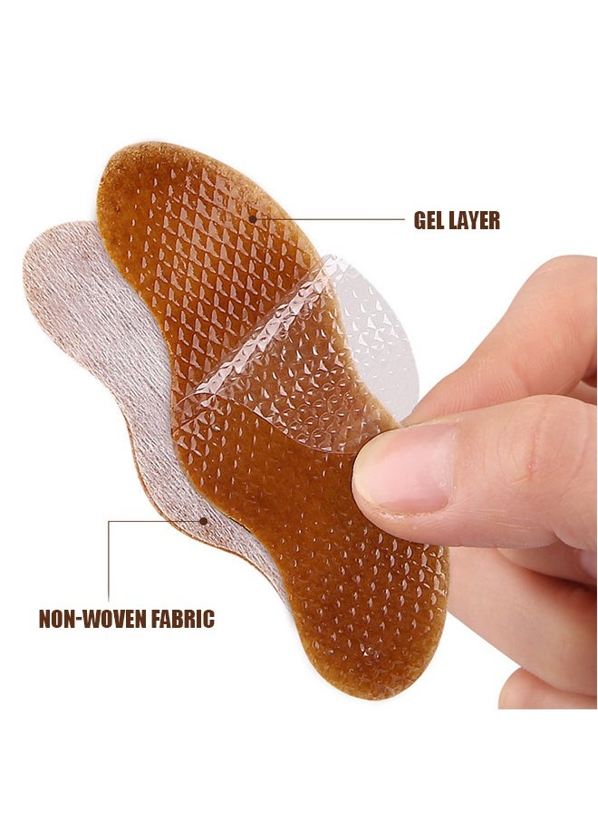 Generic - 10 Pcs Nose Breathing Strip Nasal Strips for Snoring, Nose Strips for Breathing, Reduce Snoring - Relieve Nasal Congestion Caused by Colds and Allergies (Brown) - Image 1