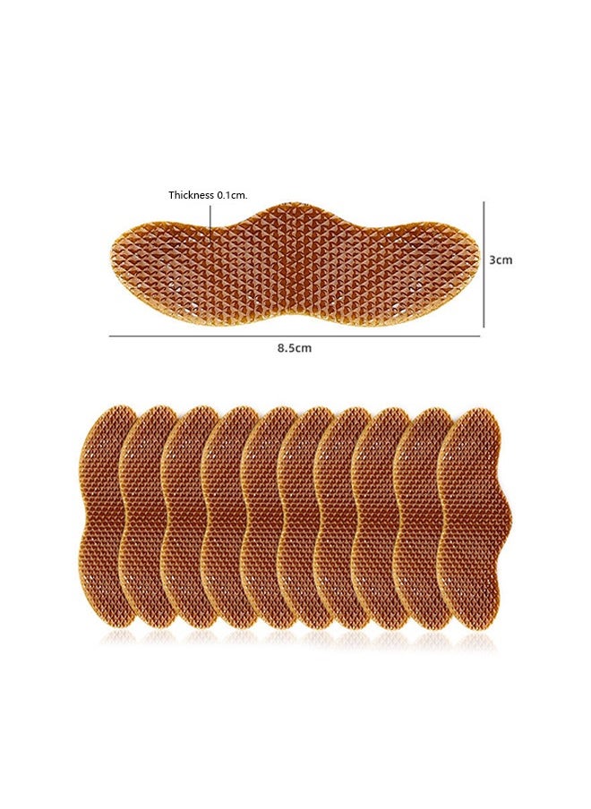Generic - 10 Pcs Nose Breathing Strip Nasal Strips for Snoring, Nose Strips for Breathing, Reduce Snoring - Relieve Nasal Congestion Caused by Colds and Allergies (Brown) - Image 1
