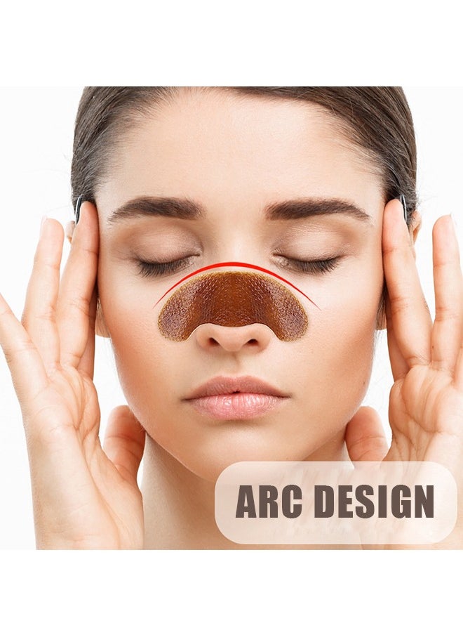 Generic - 10 Pcs Nose Breathing Strip Nasal Strips for Snoring, Nose Strips for Breathing, Reduce Snoring - Relieve Nasal Congestion Caused by Colds and Allergies (Brown) - Image 1