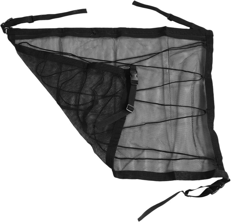 PRETYZOOM Car Ceiling Cargo Net Zippered Overhead Storage for Car Truck Spacious Hanging Organizer for Camping Gear Accessories Secure Convenient - Image 1
