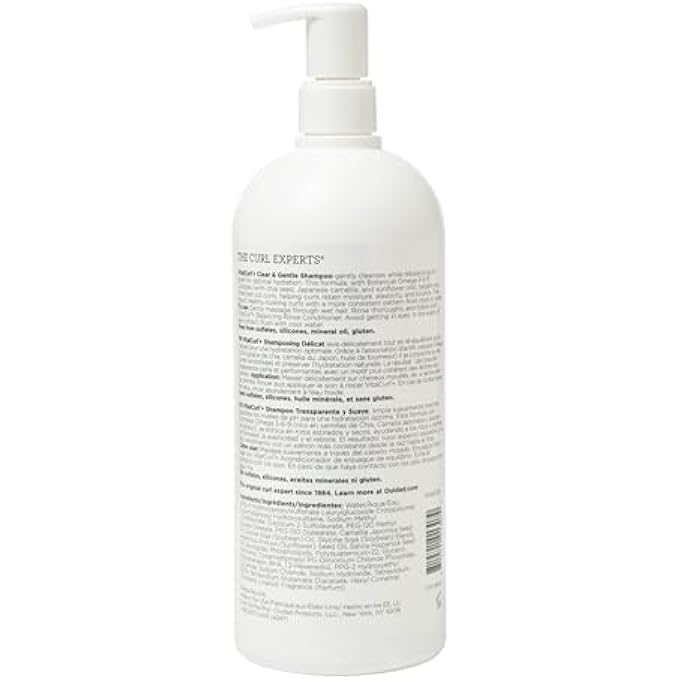 Ouidad VITALCURL+ CLEAR & GENTLE SHAMPOO, 33.8 FL OZ (PACK OF 1) - Image 2