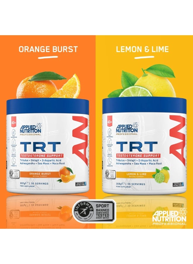 Applied Nutrition TRT Testosterone 300g – Orange Burst 30 Servings - Image 4