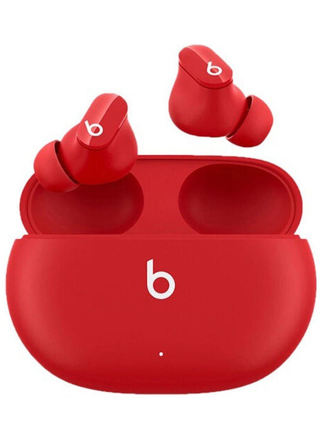 beats Dr. Dre Studio Buds Noise-Canceling True Wireless In-Ear Headphones Red - Image 1